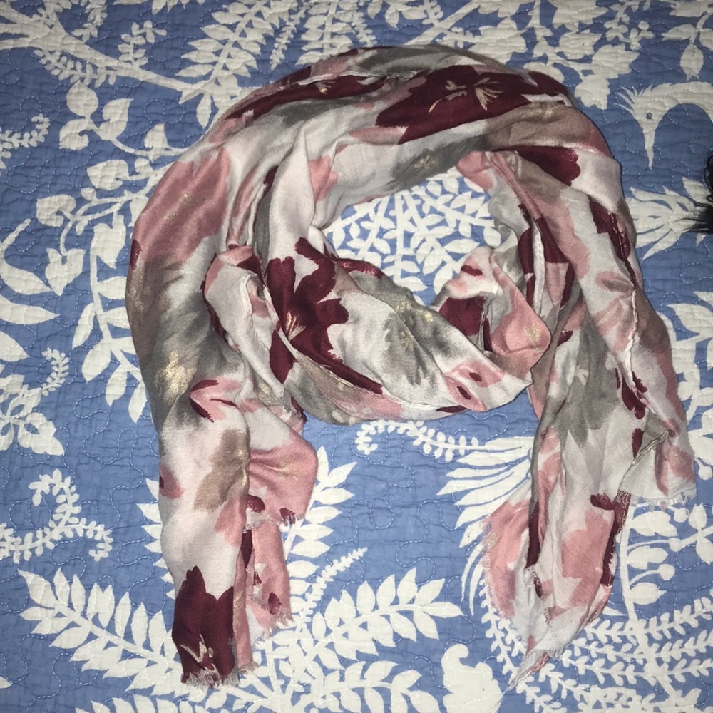 Floral scarf